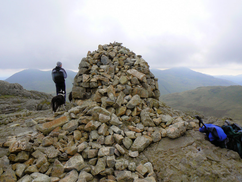 Pike O'Blisco's summit Pike O'Blisco's summit